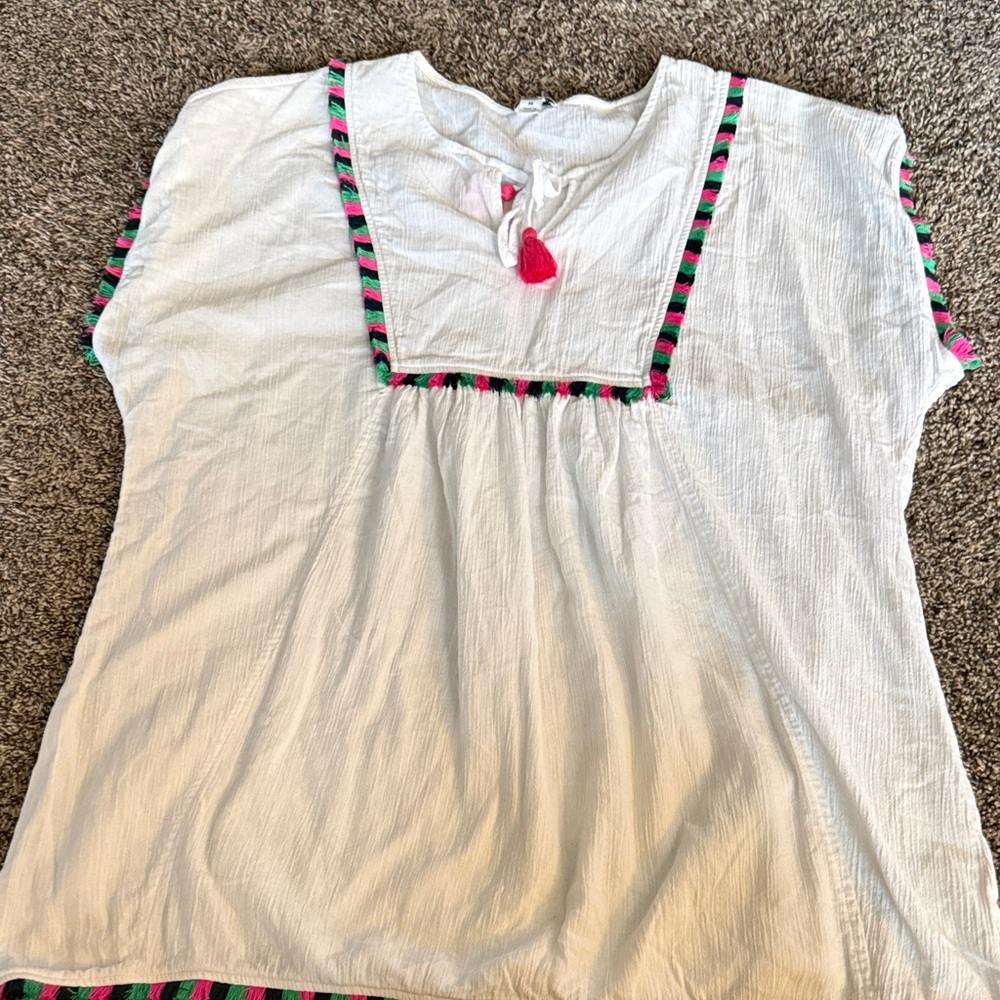 J.Crew Classic White Blouse